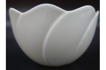 希少　ドイツ　マイセン　Meissen　透き通るような白色となめらかなデザインが素敵なボウル(洋食器)(R-071570)