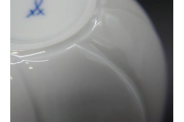 希少　ドイツ　マイセン　Meissen　透き通るような白色となめらかなデザインが素敵なボウル(洋食器)(R-071570)