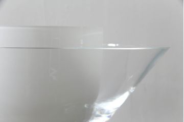 中古　イタリア製　ムラーノガラス　Carlo Moretti(カルロ・モレッティ)デザイン　スタイリッシュでかっこいいテーブルスタンド(ムラノガラス、卓上照明、デスクスタンド、スタンドライト)(R-071594)
