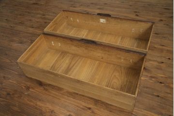 和製アンティーク　高級品!!　古民具・骨董　総桐材　希少!鳳凰の特大金具が素晴らしい佐渡小木箪笥ローボード(佐渡箪笥、和タンス、芸者箪笥、総桐箪笥、総桐たんす、衣装箪笥、整理たんす、時代箪笥、引き出し、ローチェスト、テレビ台、テレビボード)(R-071599)