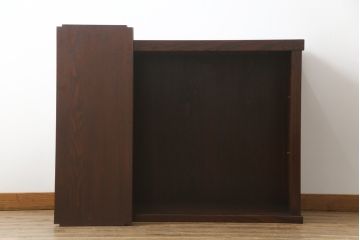 中古　美品　上質な和の空間を演出する水屋箪笥サイドボード(サイドキャビネット、収納棚、戸棚、下駄箱)(R-071602)