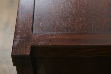 中古　美品　上質な和の空間を演出する水屋箪笥サイドボード(サイドキャビネット、収納棚、戸棚、食器棚、茶箪笥)(R-071603)