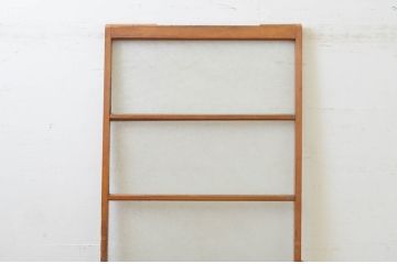 アンティーク建具　ダイヤガラス入り　ノスタルジックな雰囲気漂う引き戸1枚(ガラス戸)(R-071611)