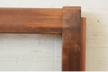 アンティーク建具　どこか懐かしい雰囲気を感じるガラス引き戸1枚(ガラス戸)(R-071614)