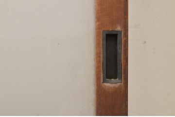 アンティーク建具　どこか懐かしい雰囲気を感じるガラス引き戸1枚(ガラス戸)(R-071614)