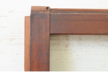 アンティーク建具　どこか懐かしい雰囲気を感じるガラス引き戸1枚(ガラス戸)(R-071614)