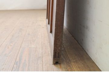 アンティーク建具　どこか懐かしい雰囲気を感じるガラス引き戸1枚(ガラス戸)(R-071614)