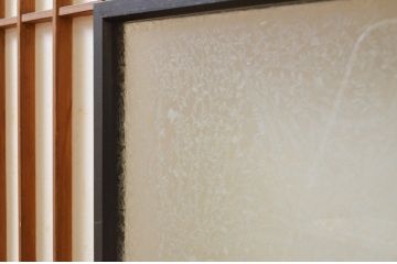 アンティーク建具　和モダンな空間づくりにおすすめな障子戸1枚(引き戸)(R-071615)
