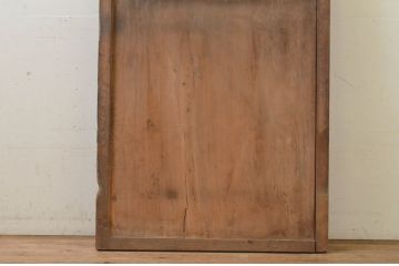 アンティーク建具　杉材　経年による風合いが魅力的な一枚板の板戸1枚(引き戸)(R-071620)