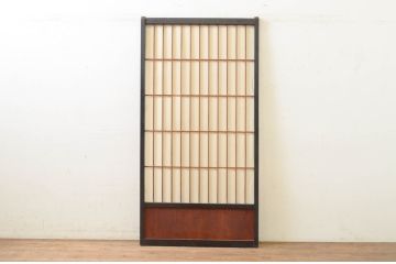 アンティーク建具　和モダンな空間づくりにおすすめな障子戸1枚(引き戸)(R-071621)