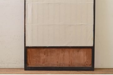 アンティーク建具　和モダンな空間づくりにおすすめな障子戸1枚(引き戸)(R-071621)