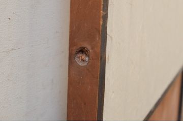 アンティーク建具　和モダンな空間づくりにおすすめな障子戸1枚(引き戸)(R-071621)