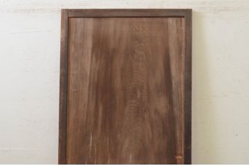 アンティーク建具　杉材　時を経た風合いが味わい深い一枚板の板戸1枚(木製扉)(R-071623)