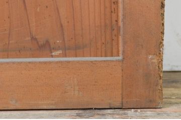 アンティーク建具　落ち着いた和の空間を演出する舞良戸1枚(まいらど、板戸、引き戸)(R-071624)