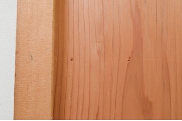 アンティーク建具　落ち着いた和の空間を演出する舞良戸1枚(まいらど、板戸、引き戸)(R-071624)