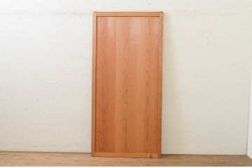アンティーク建具　落ち着いた和の空間を演出する舞良戸1枚(まいらど、板戸、引き戸)(R-071624)