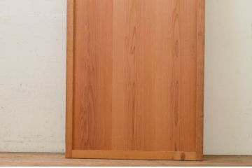 アンティーク建具　落ち着いた和の空間を演出する舞良戸1枚(まいらど、板戸、引き戸)(R-071624)
