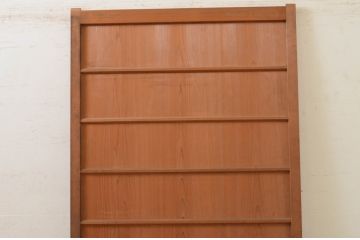 アンティーク建具　落ち着いた和の空間を演出する舞良戸1枚(まいらど、板戸、引き戸)(R-071625)