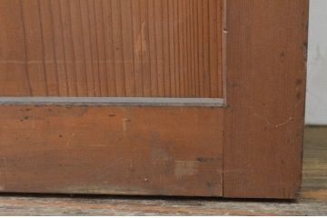 アンティーク建具　落ち着いた和の空間を演出する舞良戸1枚(まいらど、板戸、引き戸)(R-071625)