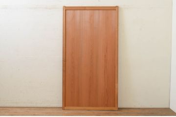 アンティーク建具　落ち着いた和の空間を演出する舞良戸1枚(まいらど、板戸、引き戸)(R-071625)