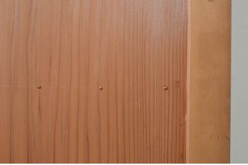 アンティーク建具　落ち着いた和の空間を演出する舞良戸1枚(まいらど、板戸、引き戸)(R-071625)