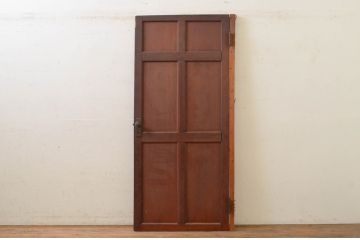アンティーク建具　大正ロマンな空間づくりにオススメのドア1枚(木製扉)(R-071627)