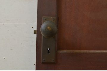 アンティーク建具　大正ロマンな空間づくりにオススメのドア1枚(木製扉)(R-071627)