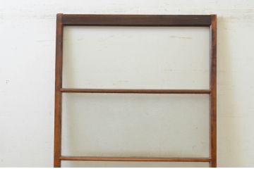 アンティーク建具　どこか懐かしい雰囲気漂うガラス戸1枚(引き戸)(R-071632)