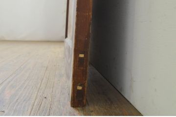 アンティーク建具　シンプルなデザインのドア1枚(木製扉)(R-071637)