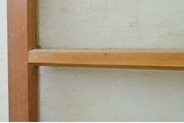 アンティーク建具　どこか懐かしい雰囲気を感じるガラス戸1枚(ドア、ガラス扉)(R-071638)