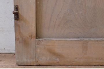 アンティーク建具　どこか懐かしい雰囲気を感じるガラス戸1枚(ドア、ガラス扉)(R-071638)
