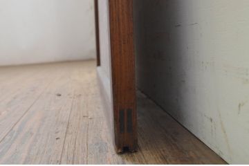アンティーク建具　ノスタルジックな雰囲気漂うガラス戸1枚(引き戸)(R-071640)