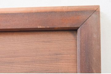 アンティーク建具　和の空間を彩る透かし彫り欄間1枚(明り取り、明かり取り)(R-071645)