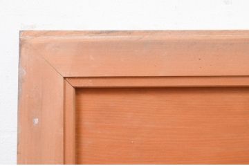 アンティーク建具　華やかな空間を演出する鶴と松の彫刻欄間2枚セット(明り取り、明かり取り)(R-071671)