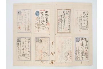 戦前　軍事郵便　伊勢國　大湊町　葉書　エンタイヤ　まとめて72枚セット(はかき、はがき、ハガキ、絵葉書、明治、消印、通信省発行、征露、伊勢神社)(R-071731)