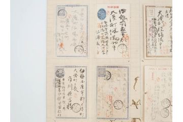 戦前　軍事郵便　伊勢國　大湊町　葉書　エンタイヤ　まとめて72枚セット(はかき、はがき、ハガキ、絵葉書、明治、消印、通信省発行、征露、伊勢神社)(R-071731)