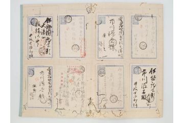 戦前　軍事郵便　伊勢國　大湊町　葉書　エンタイヤ　まとめて72枚セット(はかき、はがき、ハガキ、絵葉書、明治、消印、通信省発行、征露、伊勢神社)(R-071731)