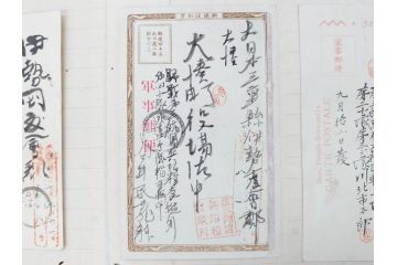 戦前　軍事郵便　伊勢國　大湊町　葉書　エンタイヤ　まとめて72枚セット(はかき、はがき、ハガキ、絵葉書、明治、消印、通信省発行、征露、伊勢神社)(R-071731)