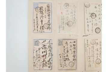 戦前　軍事郵便　伊勢國　大湊町　葉書　エンタイヤ　まとめて72枚セット(はかき、はがき、ハガキ、絵葉書、明治、消印、通信省発行、征露、伊勢神社、遼東守備軍)(R-071732)
