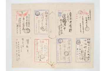戦前　軍事郵便　伊勢國　大湊町　葉書　エンタイヤ　まとめて72枚セット(はかき、はがき、ハガキ、絵葉書、明治、消印、通信省発行、征露、伊勢神社、遼東守備軍)(R-071732)