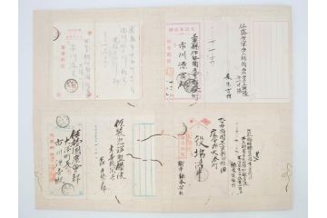 戦前　軍事郵便　伊勢國　大湊町　伊勢神社　仮装巡洋艦　葉書　エンタイヤ　まとめて36枚セット(はかき、はがき、ハガキ、絵葉書、明治、消印、通信省発行、征露、戦時通信用紙)(R-071733)