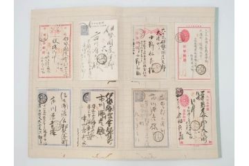 戦前　軍事郵便　伊勢國　大湊町　葉書　エンタイヤ　まとめて72枚セット(はかき、はがき、ハガキ、絵葉書、明治、消印、通信省発行、征露、伊勢神社)(R-071734)