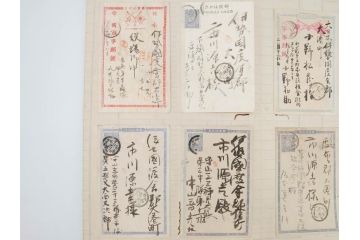 戦前　軍事郵便　伊勢國　大湊町　葉書　エンタイヤ　まとめて72枚セット(はかき、はがき、ハガキ、絵葉書、明治、消印、通信省発行、征露、伊勢神社)(R-071734)
