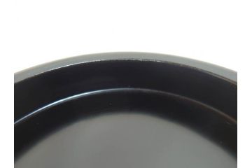 明治〜大正　輪島塗　木製漆器　紅葉の蒔絵が食卓のアクセントになる吸物椀8客セット(もみじ、モミジ、黒漆、お椀、和食器)(R-071738)