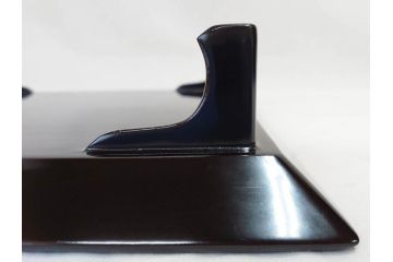 輪島塗　能州輪島　布着　扇面蒔絵　優美で上品な雰囲気漂うお膳5客セット(木製漆器、脚付き、金蒔絵、お盆)(R-071749)