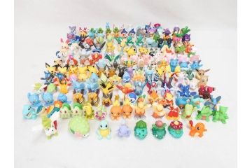 ポケットモンスター　ポケモンキッズ　指人形　伝説　幻　クリア　スケルトン　ラメ等　ソフビなどまとめて179体セット(フィギュア、おもちゃ、玩具、置物、大量)(R-071811)