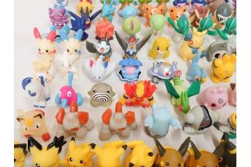 ポケットモンスター　ポケモンキッズ　指人形　伝説　幻　クリア　スケルトン　ラメ等　ソフビなどまとめて179体セット(フィギュア、おもちゃ、玩具、置物、大量)(R-071811)