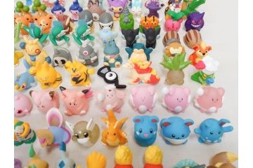 ポケットモンスター　ポケモンキッズ　指人形　伝説　幻　クリア　スケルトン　ラメ等　ソフビなどまとめて179体セット(フィギュア、おもちゃ、玩具、置物、大量)(R-071811)