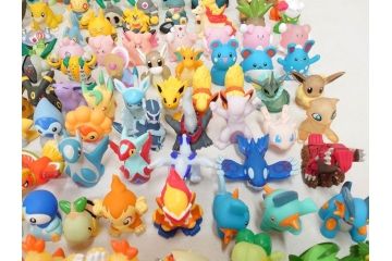 ポケットモンスター　ポケモンキッズ　指人形　伝説　幻　クリア　スケルトン　ラメ等　ソフビなどまとめて179体セット(フィギュア、おもちゃ、玩具、置物、大量)(R-071811)
