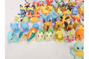 ポケットモンスター　ポケモンキッズ　指人形　伝説　幻　クリア　スケルトン　ラメ等　ソフビなどまとめて179体セット(フィギュア、おもちゃ、玩具、置物、大量)(R-071811)